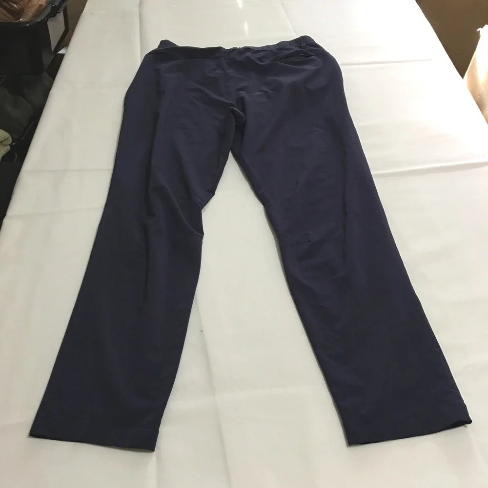 Fabletics Active Pants Mens Medium Navy Blue Performance Athletic Trousers